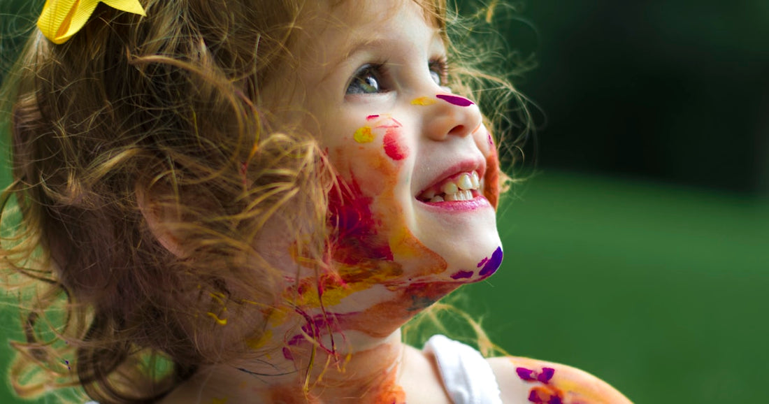 Children playing — raising kids between two cultures